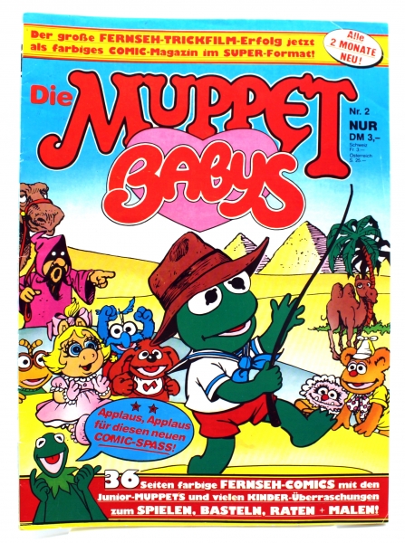 Jim Henson's Die Muppet Babies Comic Magazin Nr. 2: Der Götze Variabolo und der magische Ring von Interpart